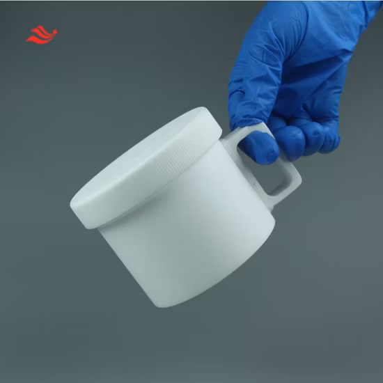 Bouteille de réactif Bouteille d'échantillon en PTFE Bouteilles de stockage d'échantillons résistantes aux acides et aux alcalis