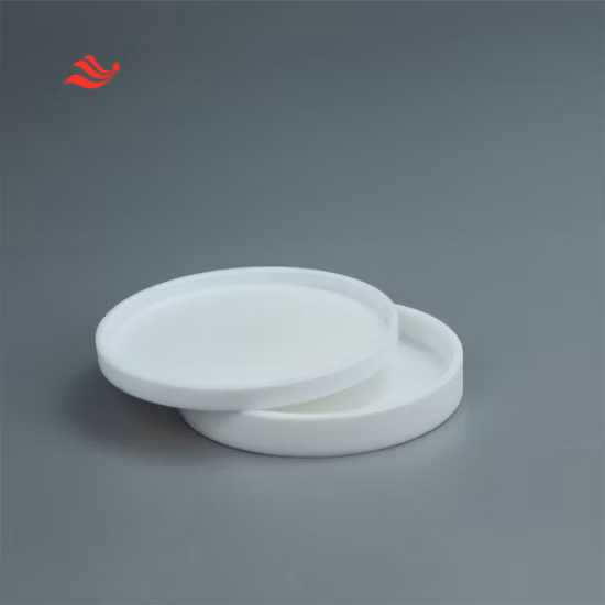 Boîte de Pétri en matériau PTFE de 80 mm de haut